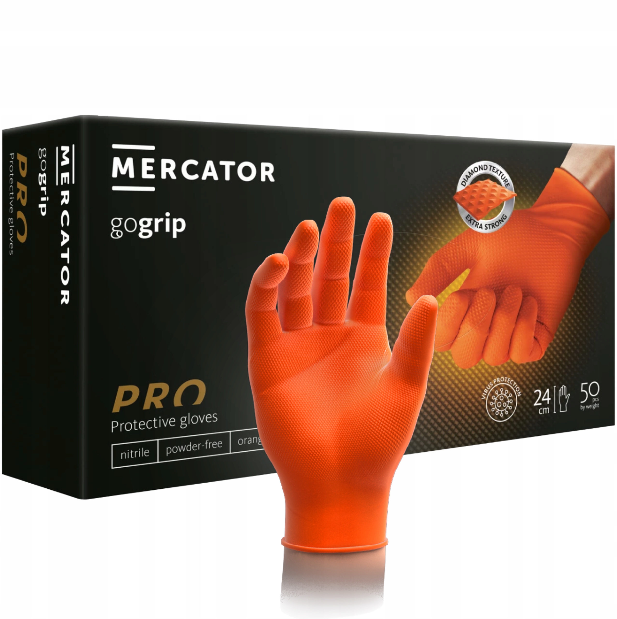Mercator Medical rukavice veľkosť 7 - S 25 párov